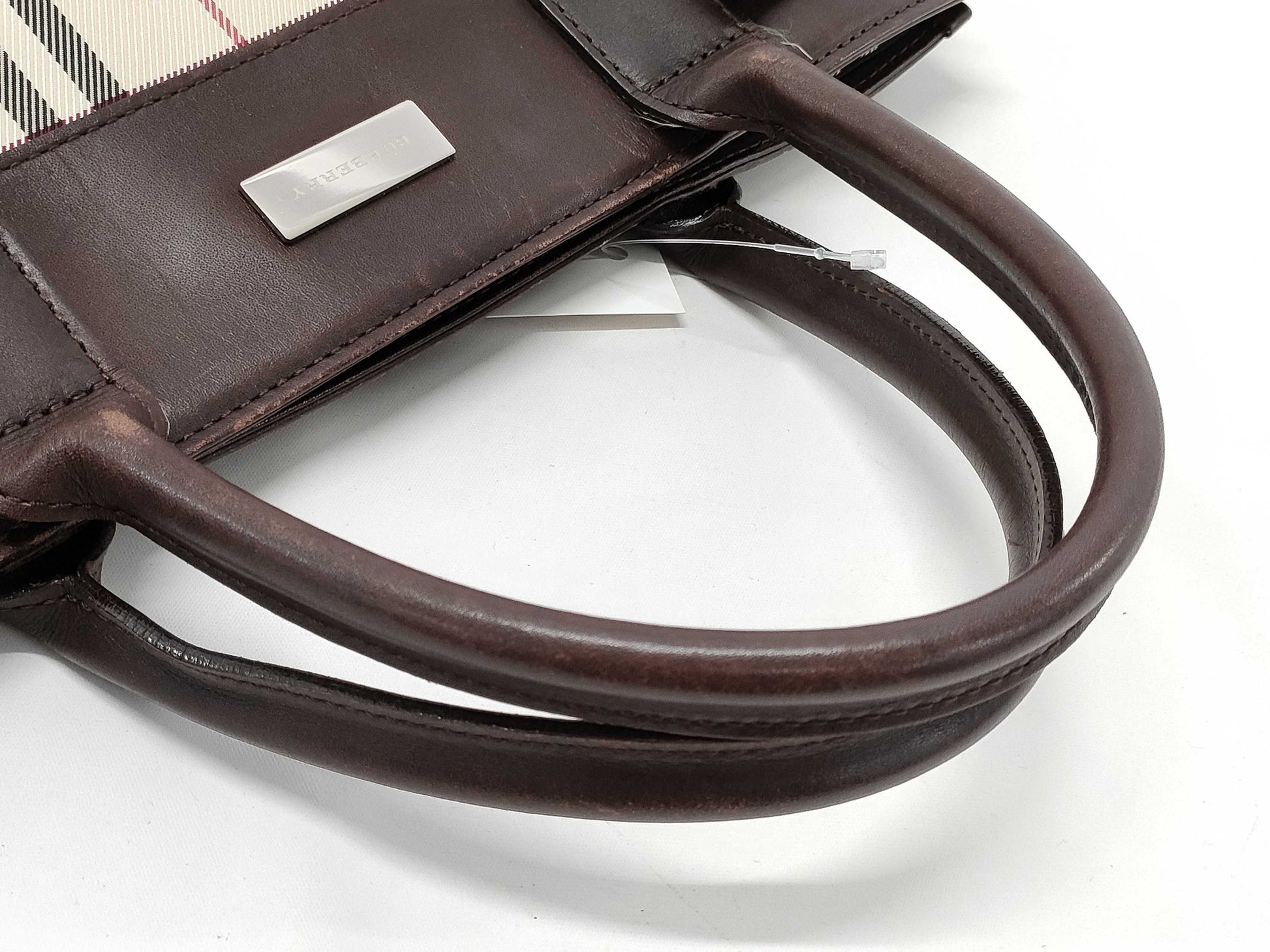 BURBERRY Check Handbag