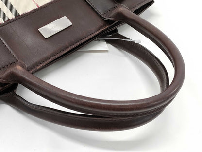 BURBERRY Check Handbag
