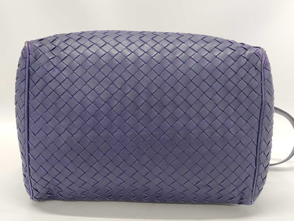 BOTTEGA VENETA Intrecciato 2-Way Boston Bag with Key