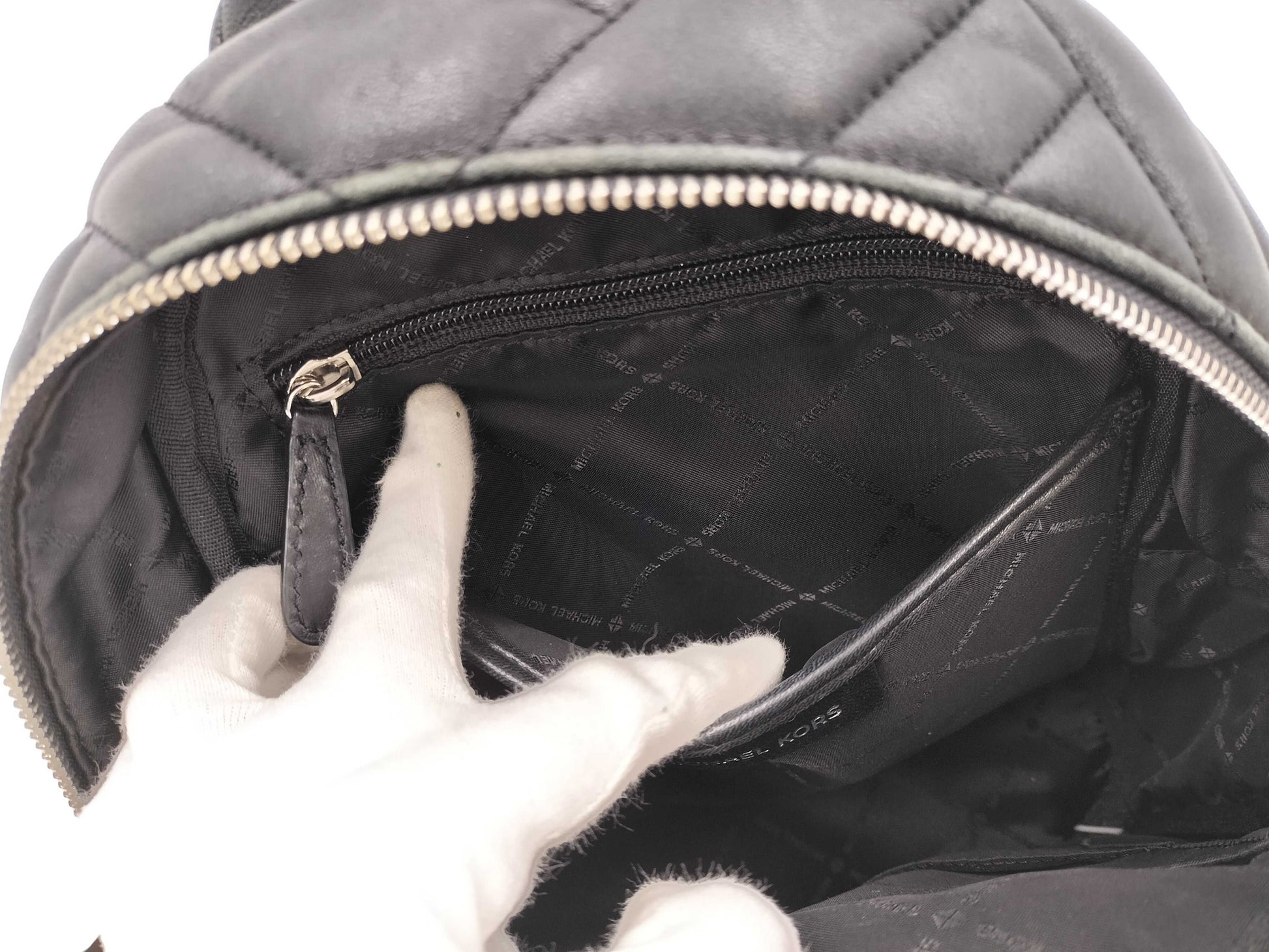 Michael Kors Quilted Backpack