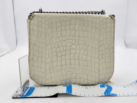 Stella McCartney Crocodile Embossed Shoulder Bag