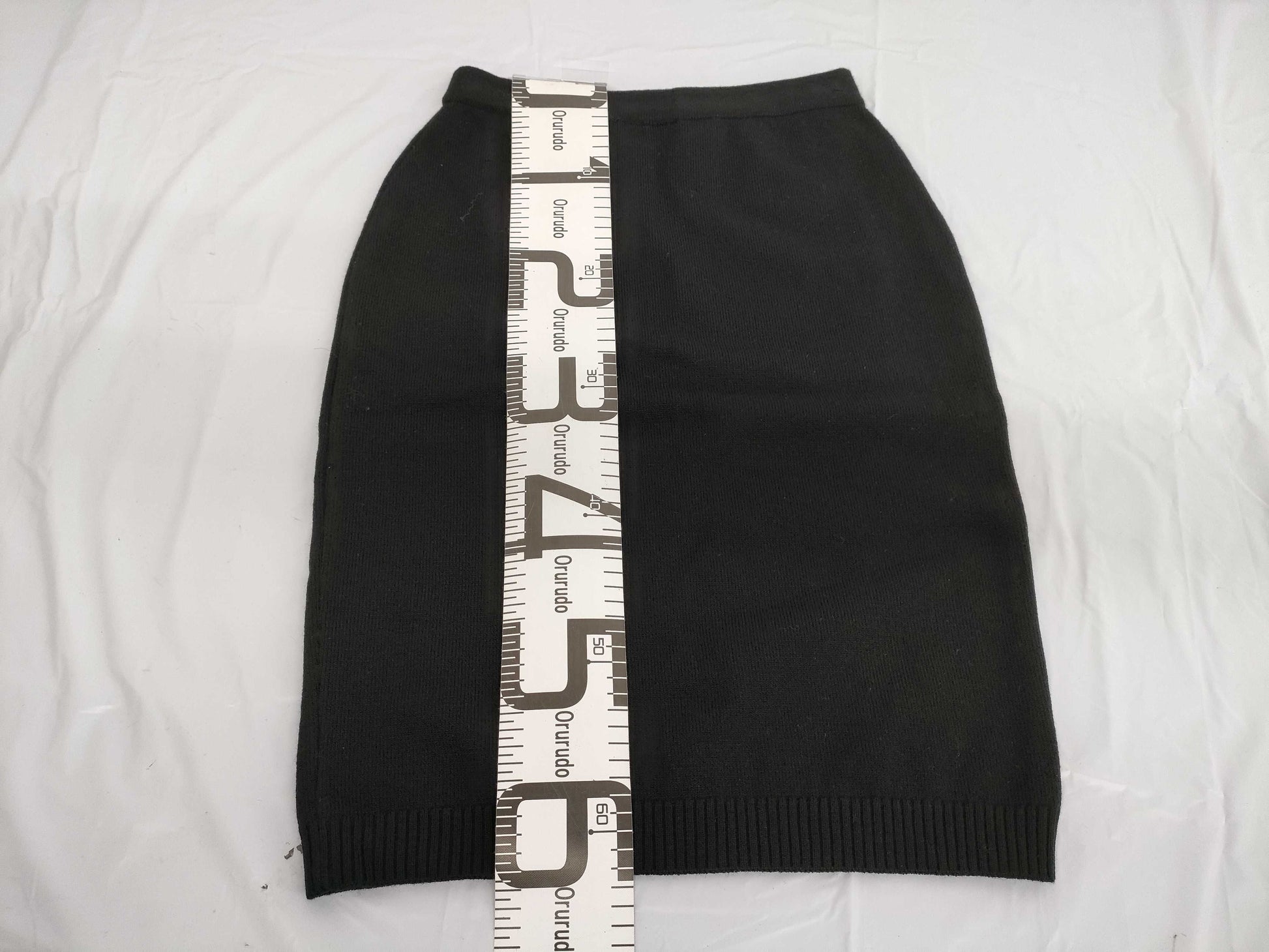 FENDI Knit Skirt Black Excellent Condition Skirt