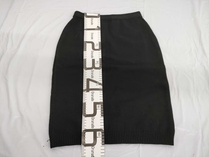 FENDI Knit Skirt Black Excellent Condition Skirt