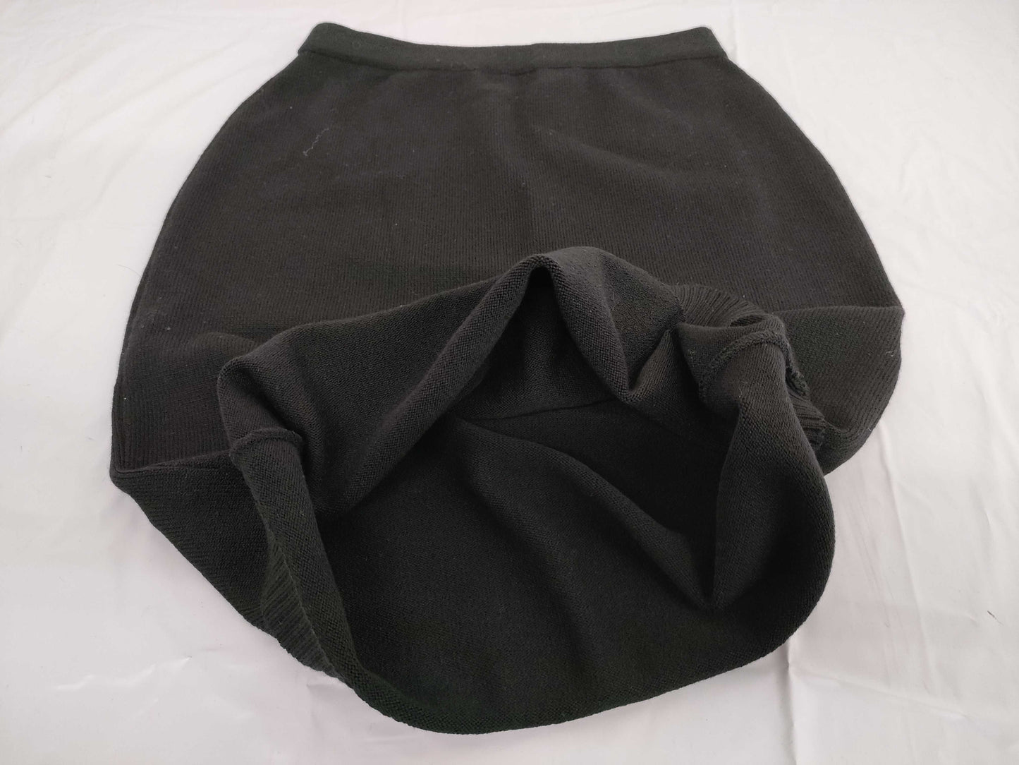 FENDI Knit Skirt Black Excellent Condition Skirt