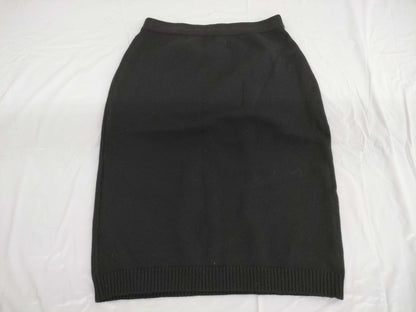 FENDI Knit Skirt Black Excellent Condition Skirt