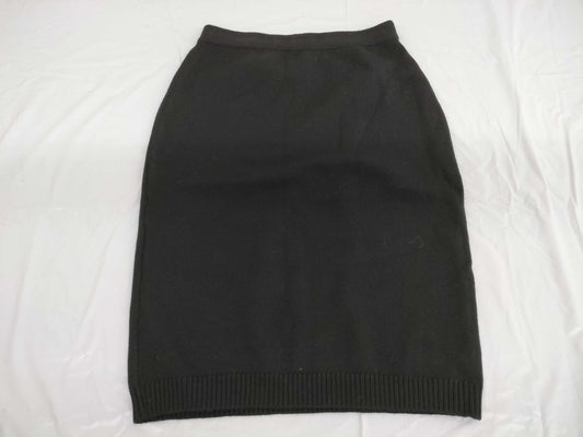 FENDI Knit Skirt Black Excellent Condition Skirt