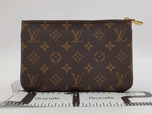LOUIS VUITTON Monogram M69203 Monogram Reverse Pochette Double Zip Shoulder Bag