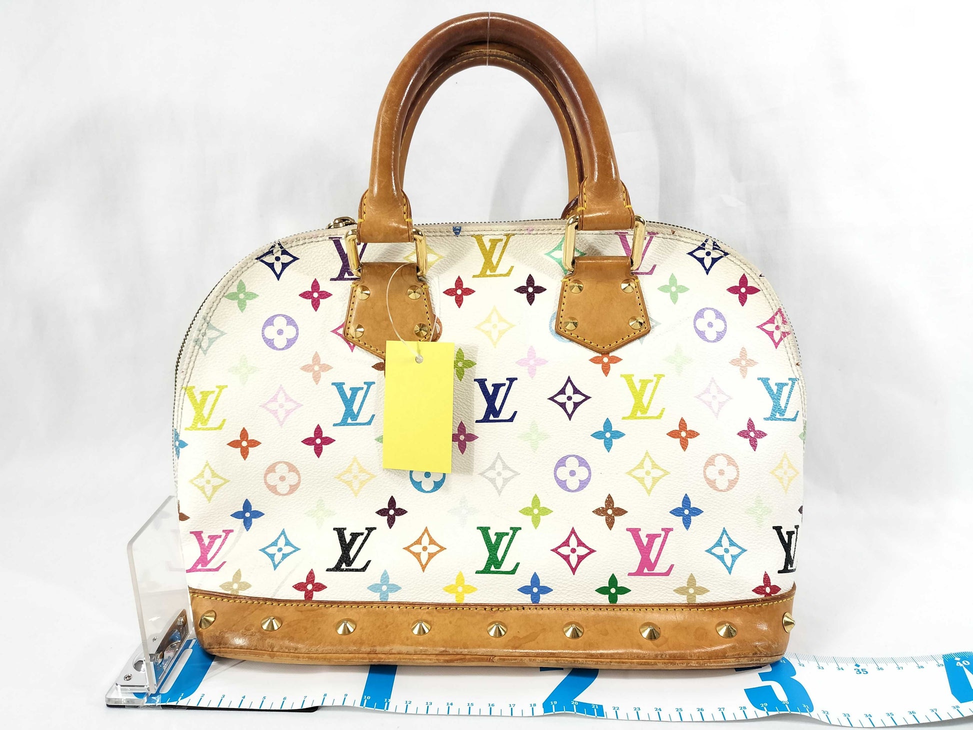 LOUIS VUITTON FL0084 Monogram Multicolore Bron Alma Handbag