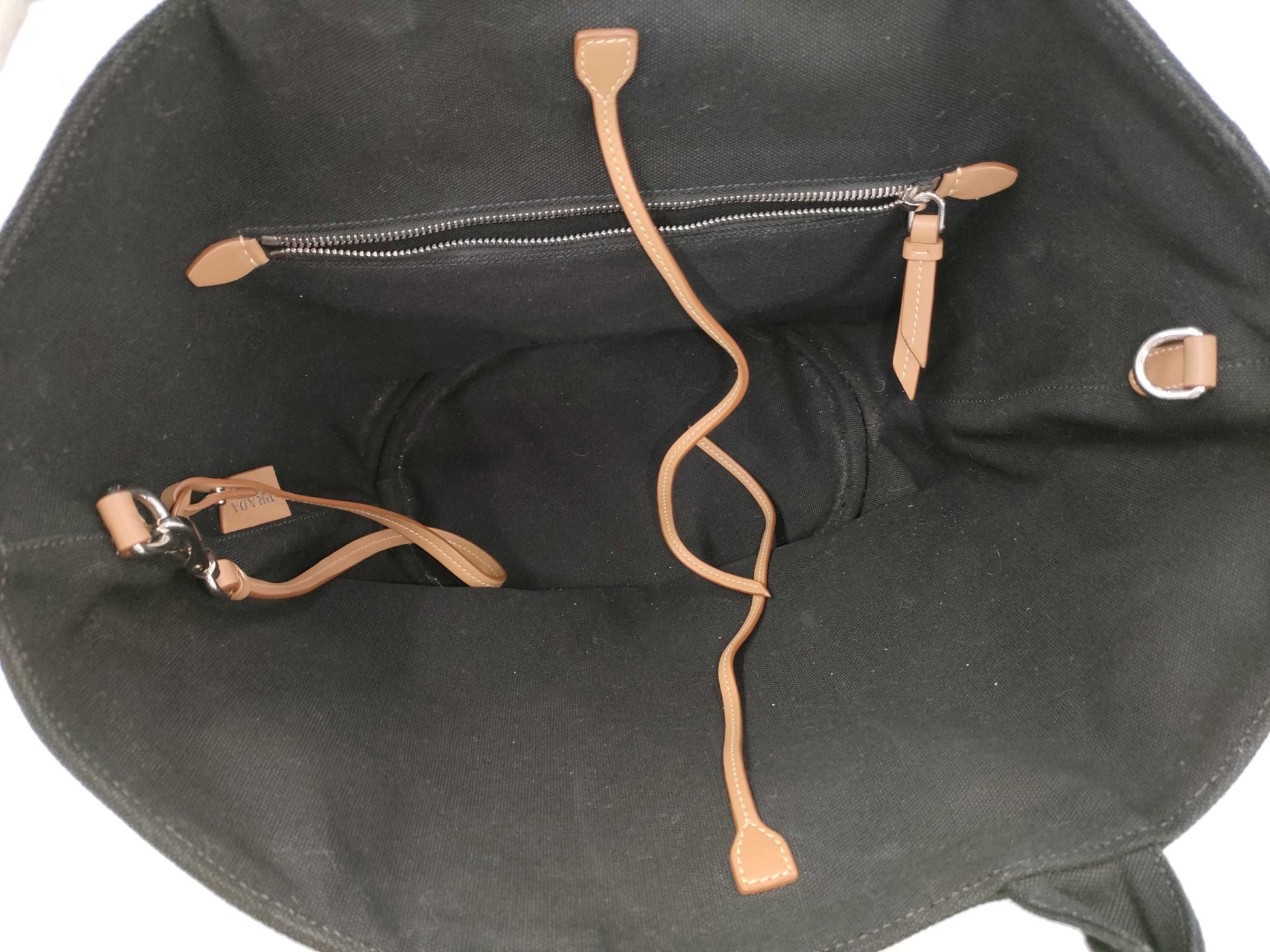 PRADA Bucket Handbag with Pouch