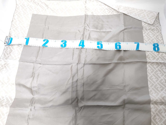 FENDI Zucca Gray Scarf
