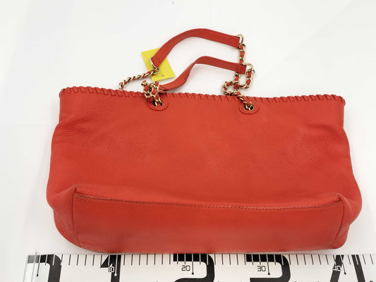 Tory Burch Orange Tote Bag Chain Handbag