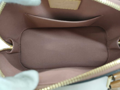 LOUIS VUITTON Vernis Alma BB 2-way handbag
