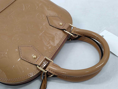 LOUIS VUITTON Vernis Alma BB 2-way handbag