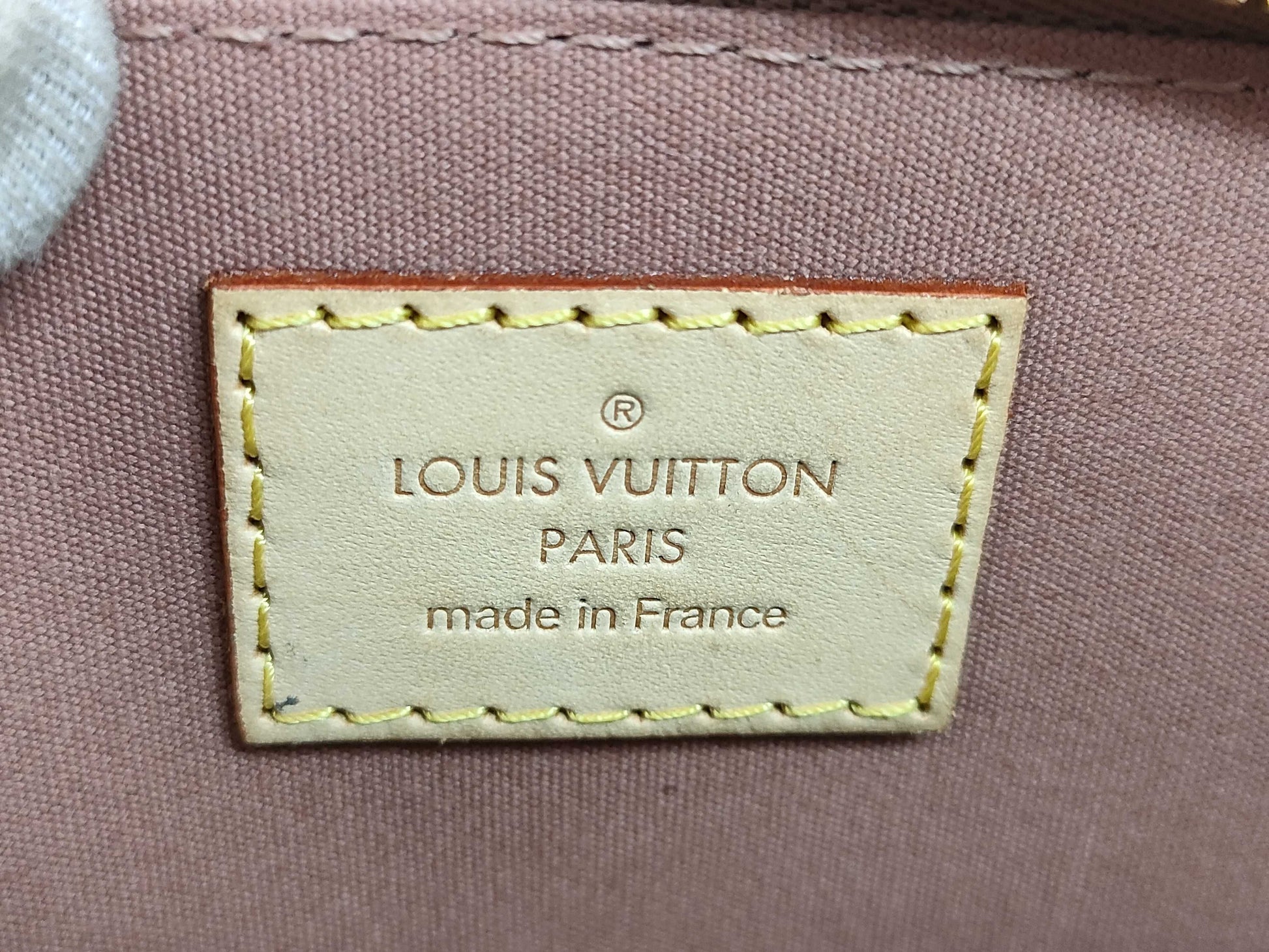 LOUIS VUITTON Vernis Alma BB 2-way handbag