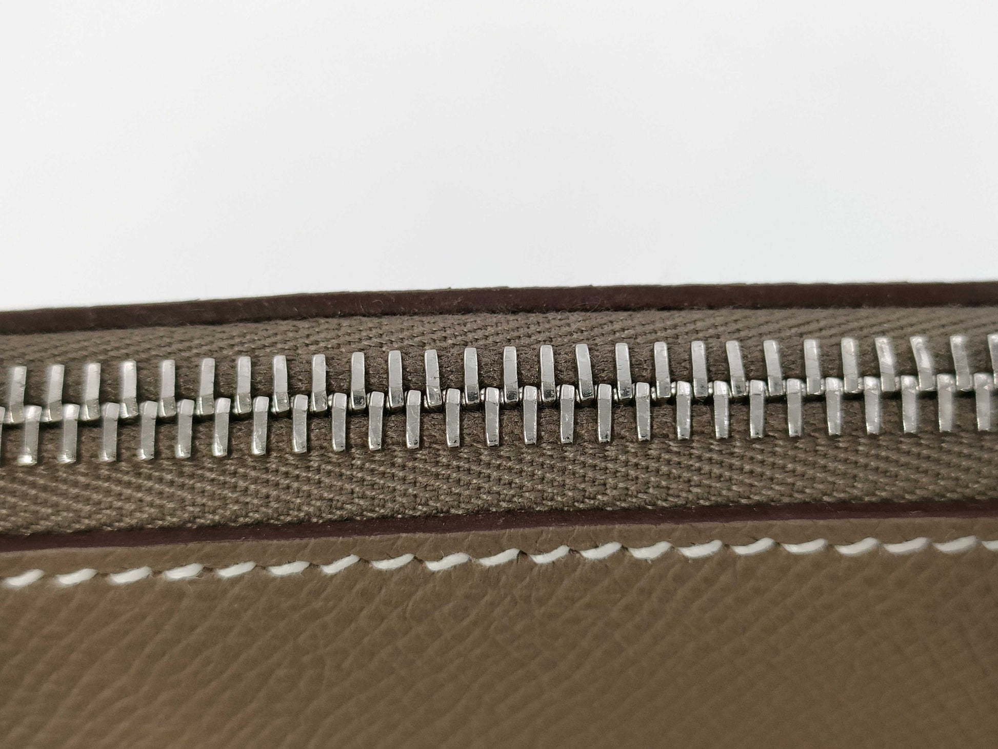HERMES Bolide 25 Epsom Etoupe Silver Hardware [Stamp] B Handbag
