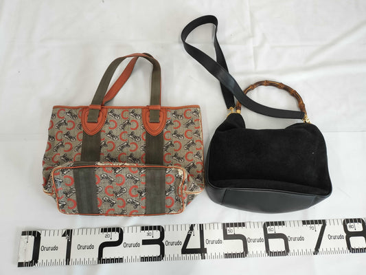 GUCCI Bamboo Celine Set Bag