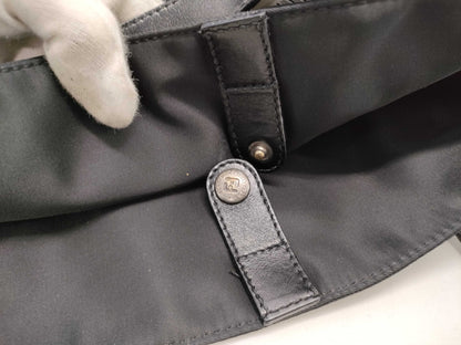 FENDI nylon logo tote bag