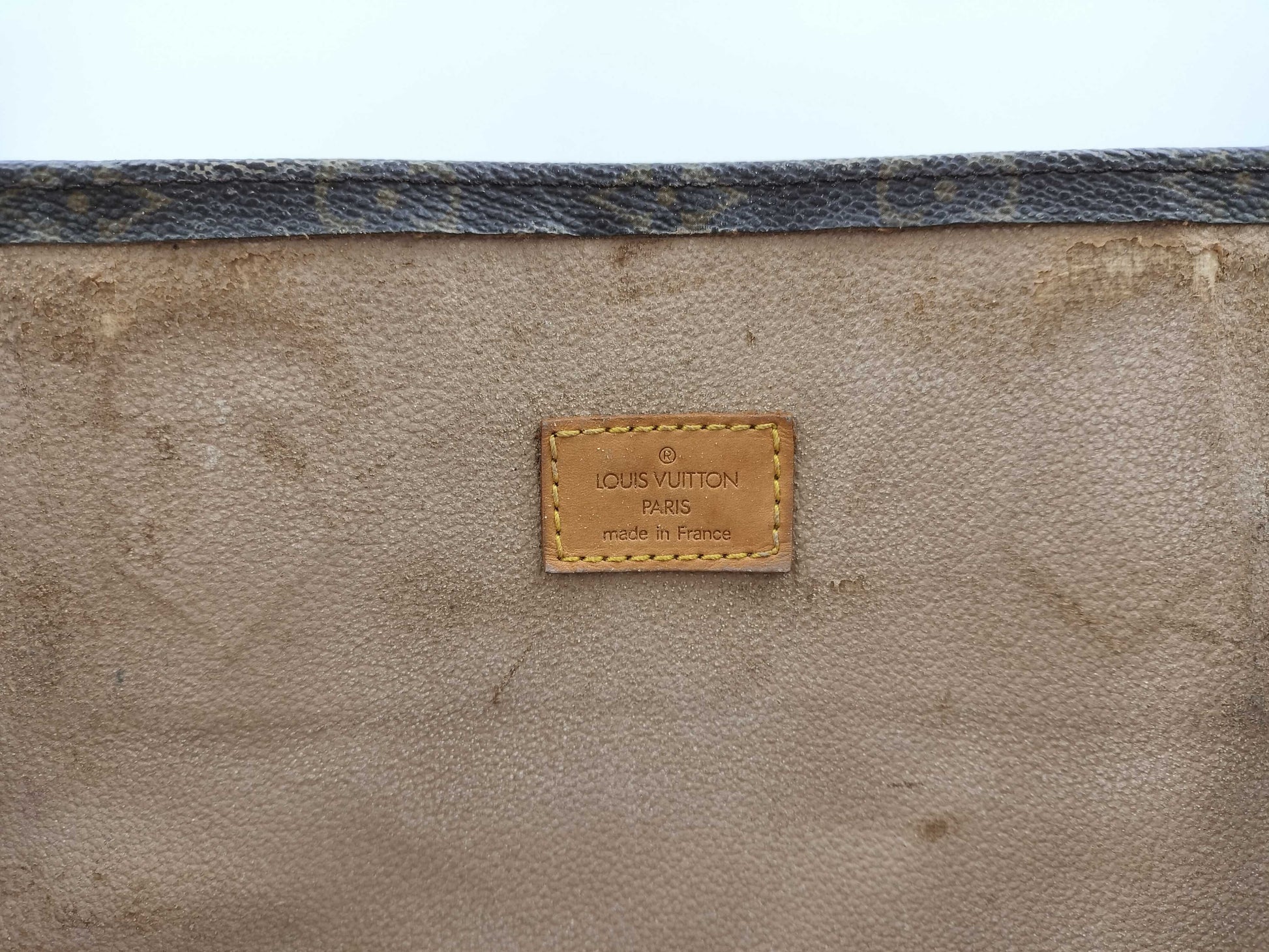 LOUIS VUITTON Monogram Sac Plat Tote Bag