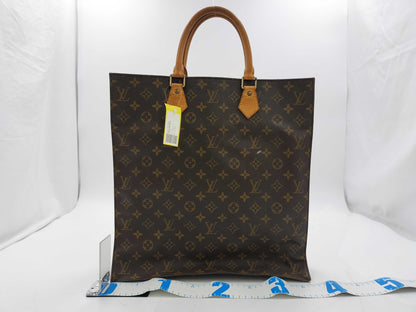 LOUIS VUITTON Monogram Sac Plat Tote Bag