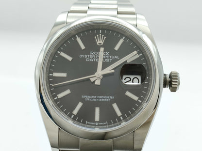 ROLEX 126200 685QN240 Black Dial Men's Watch