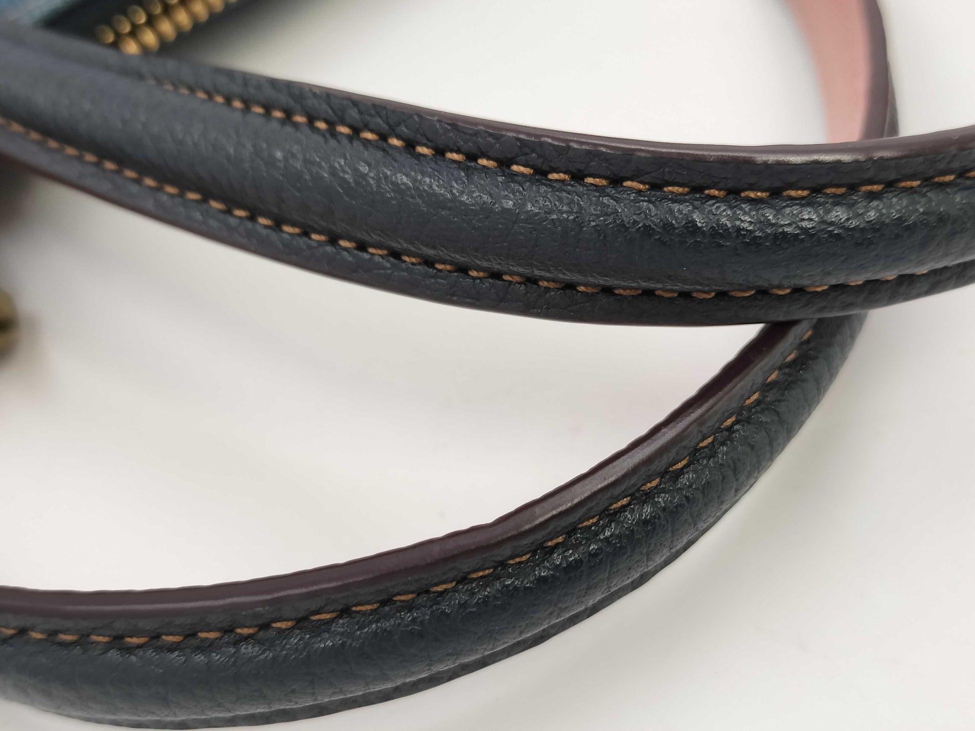 COACH 28900 Denim x Leather 2-Way Handbag