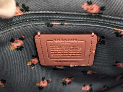 COACH 28900 Denim x Leather 2-Way Handbag