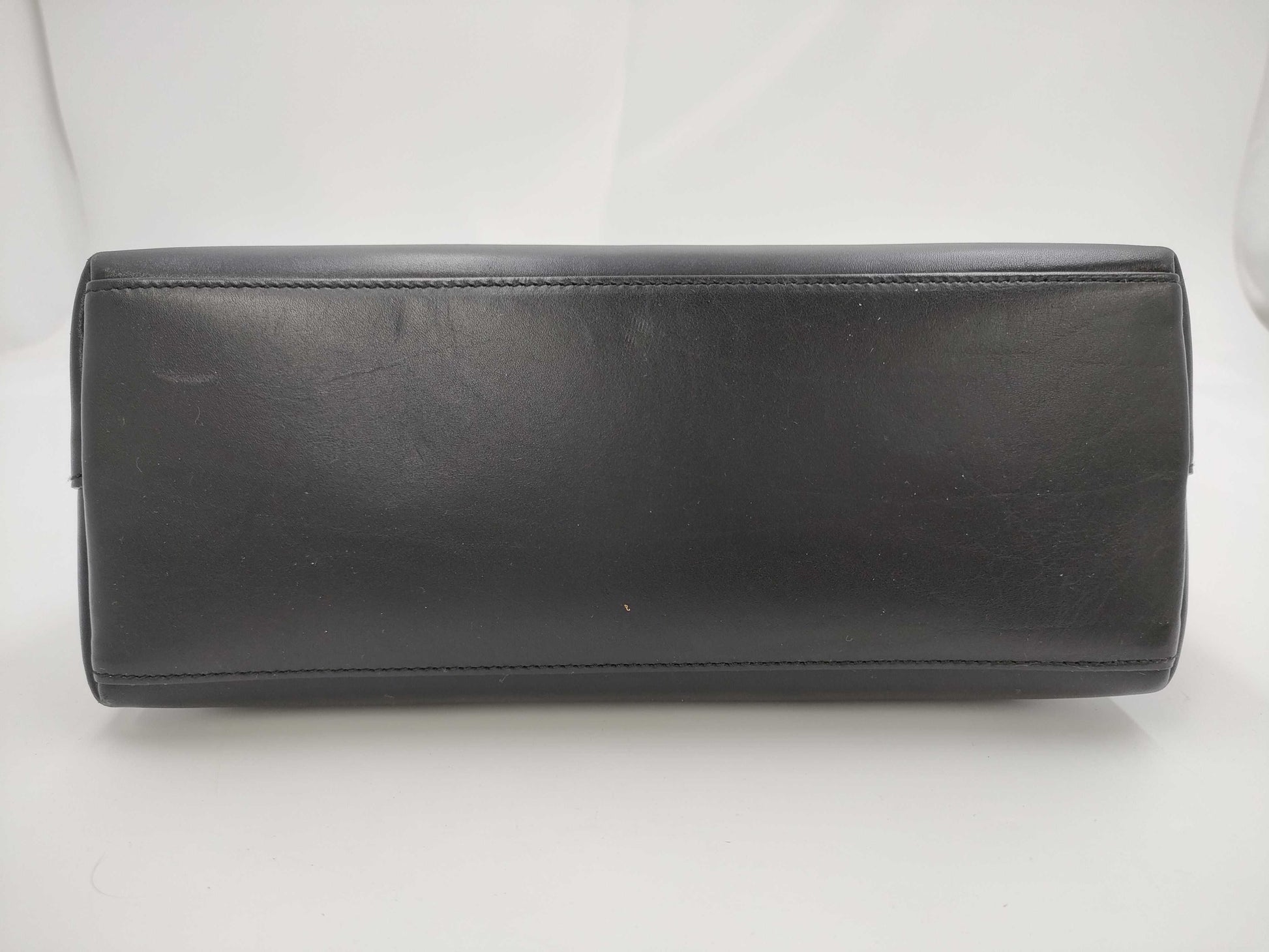 GUCCI Bamboo Semi-Shoulder Leather 001 1998 1883 Shoulder Bag