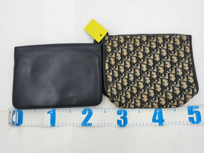 Dior Trotter Boston Brown Canvas Bag 