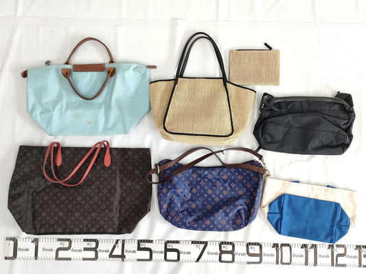 LONG CHAMP Russet / Agnes b. / TOCCA / DEAN & DELUCA bag set