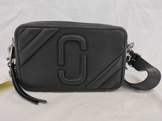 MARC JACOBS Shoulder Bag Leather Black Shoulder Bag