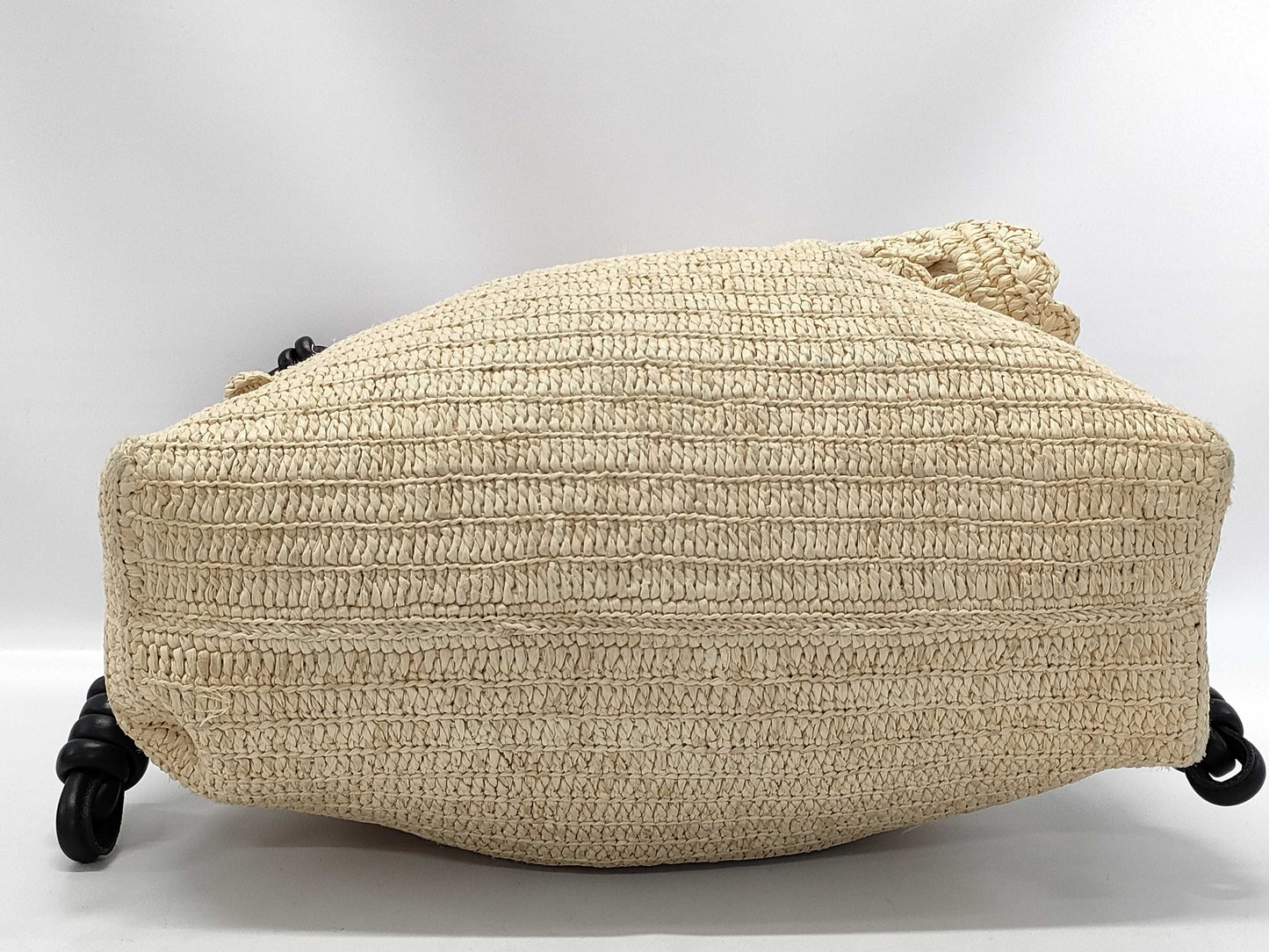 LOEWE Flamenco Raffia Straw Shoulder Bag