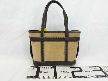 LOEWE Anagram Suede/Leather Handbag