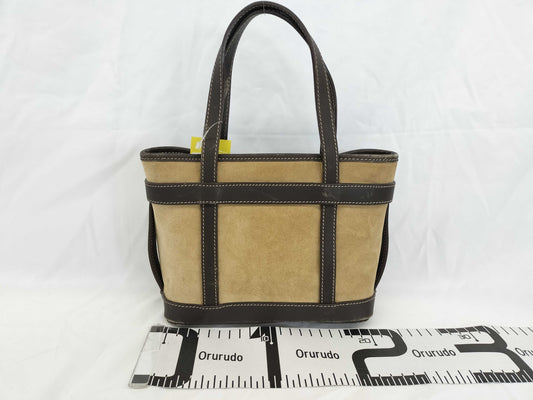 LOEWE Anagram Suede/Leather Handbag