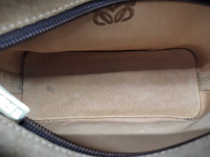 LOEWE Anagram Suede/Leather Handbag