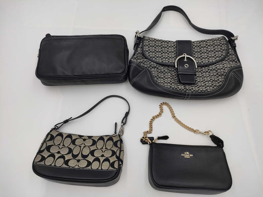 COACH Signature 6094/6808/9843 etc. Bag Bundle *4 Bags