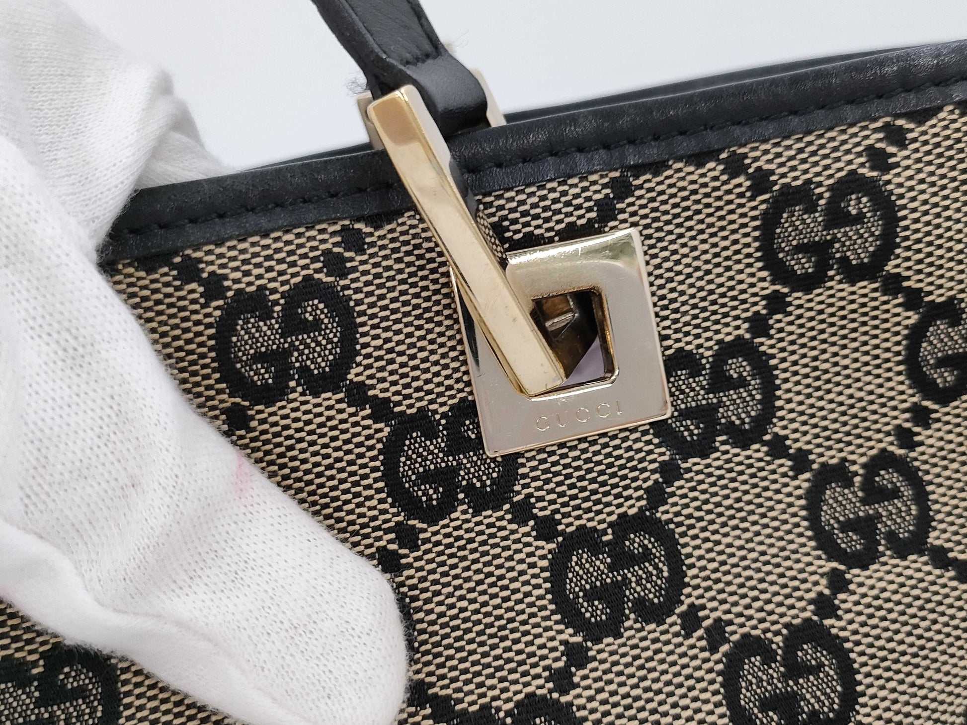 GUCCI GG Canvas 002404 Tote Bag