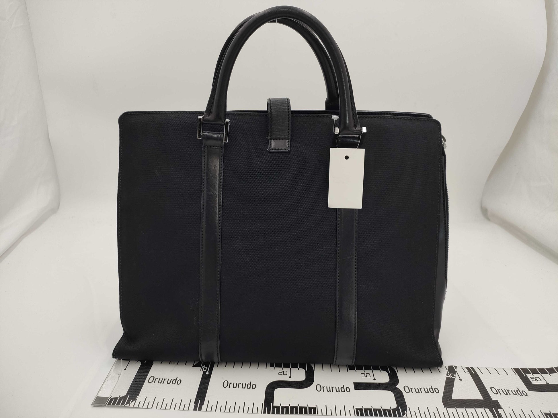GUCCI 114262.3444 Business Bag Canvas Leather Tote Bag