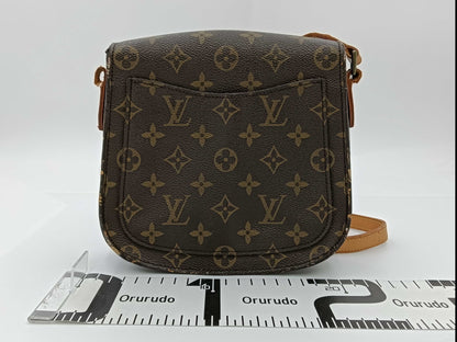 LOUIS VUITTON LP1900 Monogram Shoulder Bag, Monogram Saint-Cloud MM M51243, Made in 1990, with a torn strap.