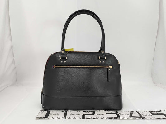 Kate Spade Leather Handbag Black Tote Bag