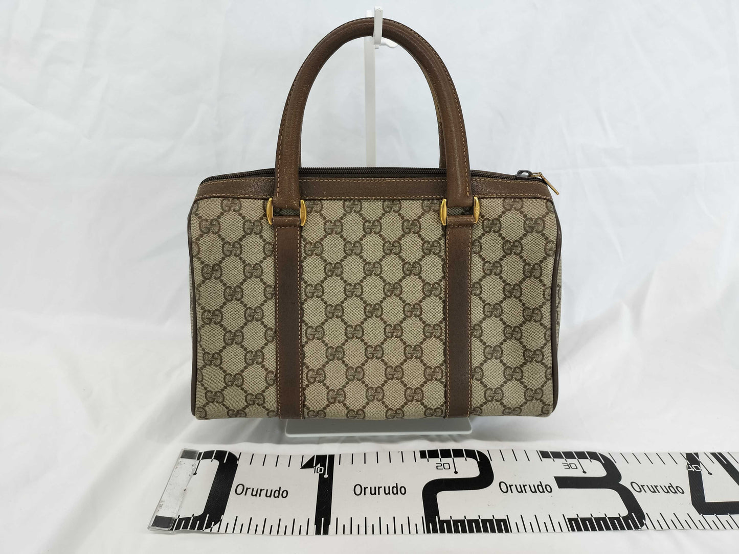 GUCCI GG Supreme Shelly Old Handbag
