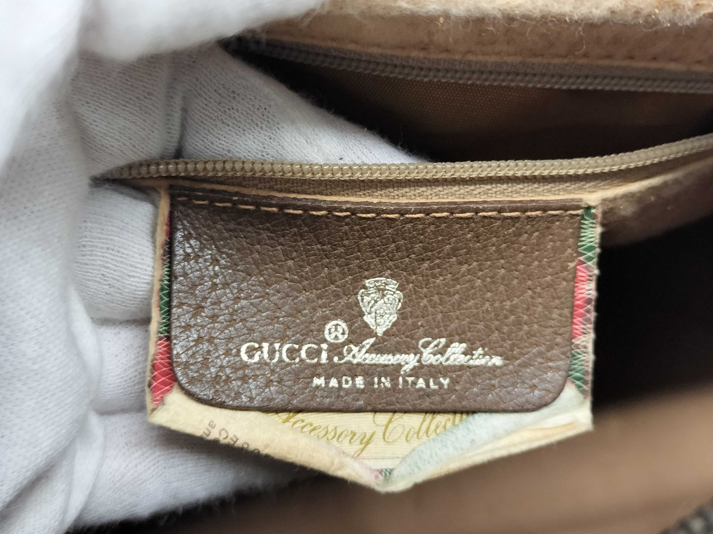 GUCCI GG Supreme Shelly Old Handbag