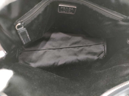 PRADA leather handbag black handbag