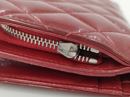 CHANEL 14543955 Brilliant Enamel Bifold Wallet