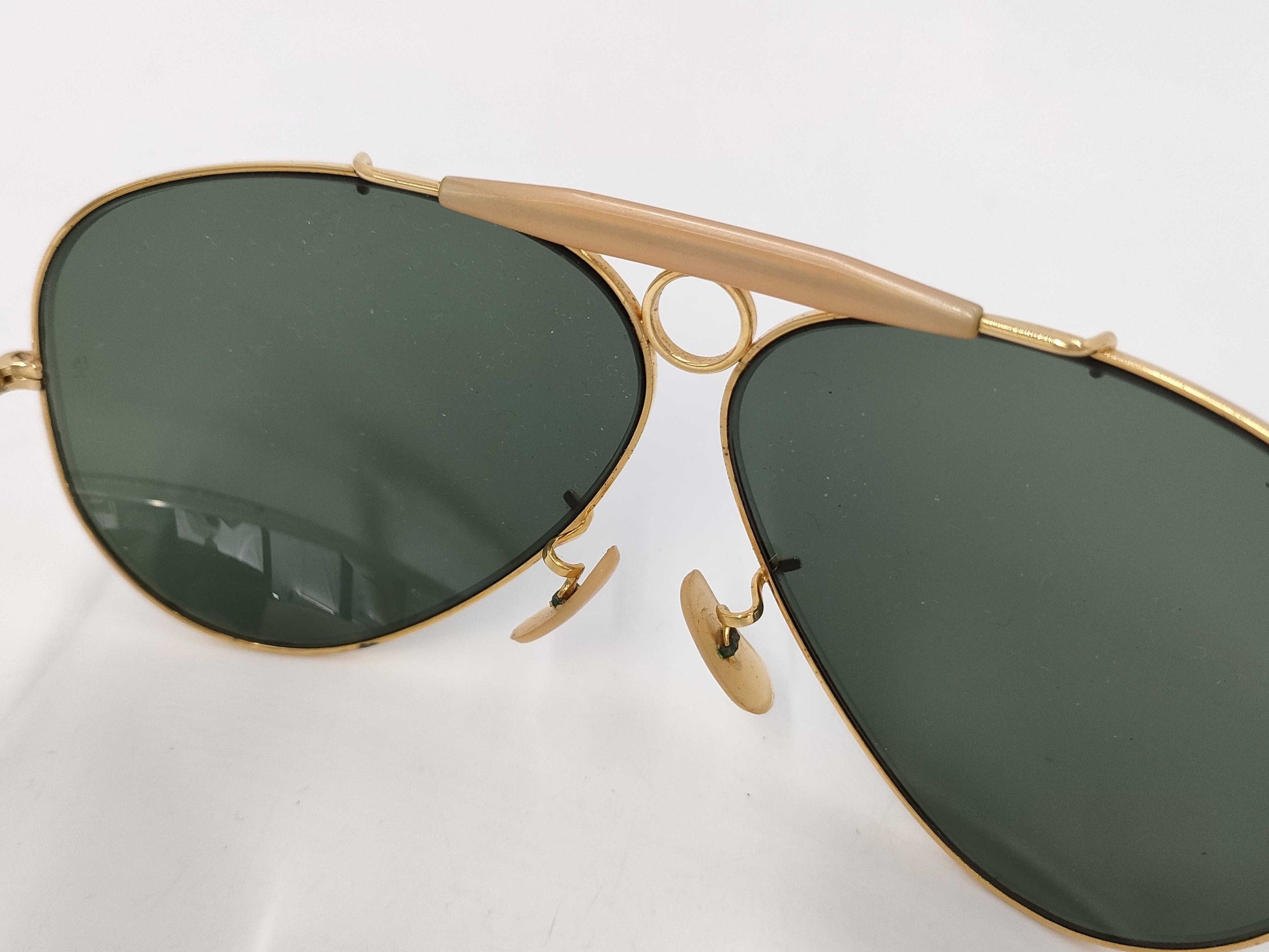  RayBan USA Aviator Teardrop Sunglasses by Bausch & Lomb