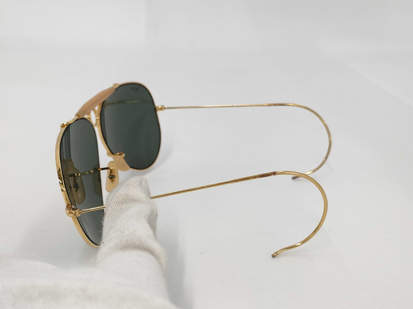  RayBan USA Aviator Teardrop Sunglasses by Bausch & Lomb