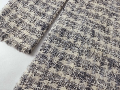 (10462_0149) CHANEL 05A Tweed Coat Jacket