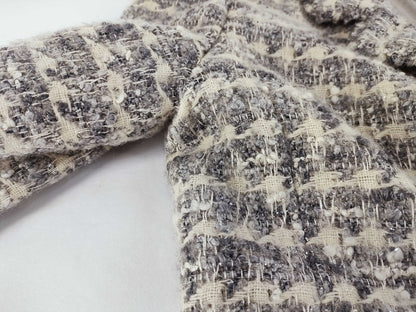 (10462_0149) CHANEL 05A Tweed Coat Jacket