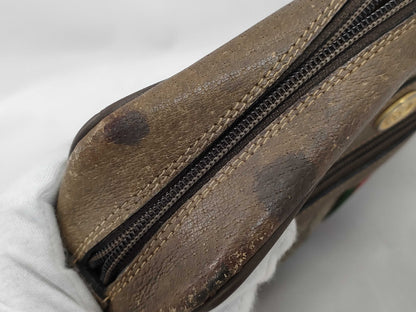 GUCCI Old Gucci Sherry Line Shoulder Bag