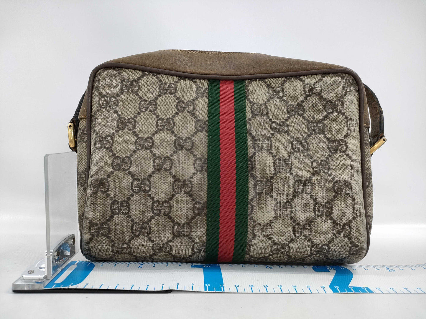 GUCCI Old Gucci Sherry Line Shoulder Bag