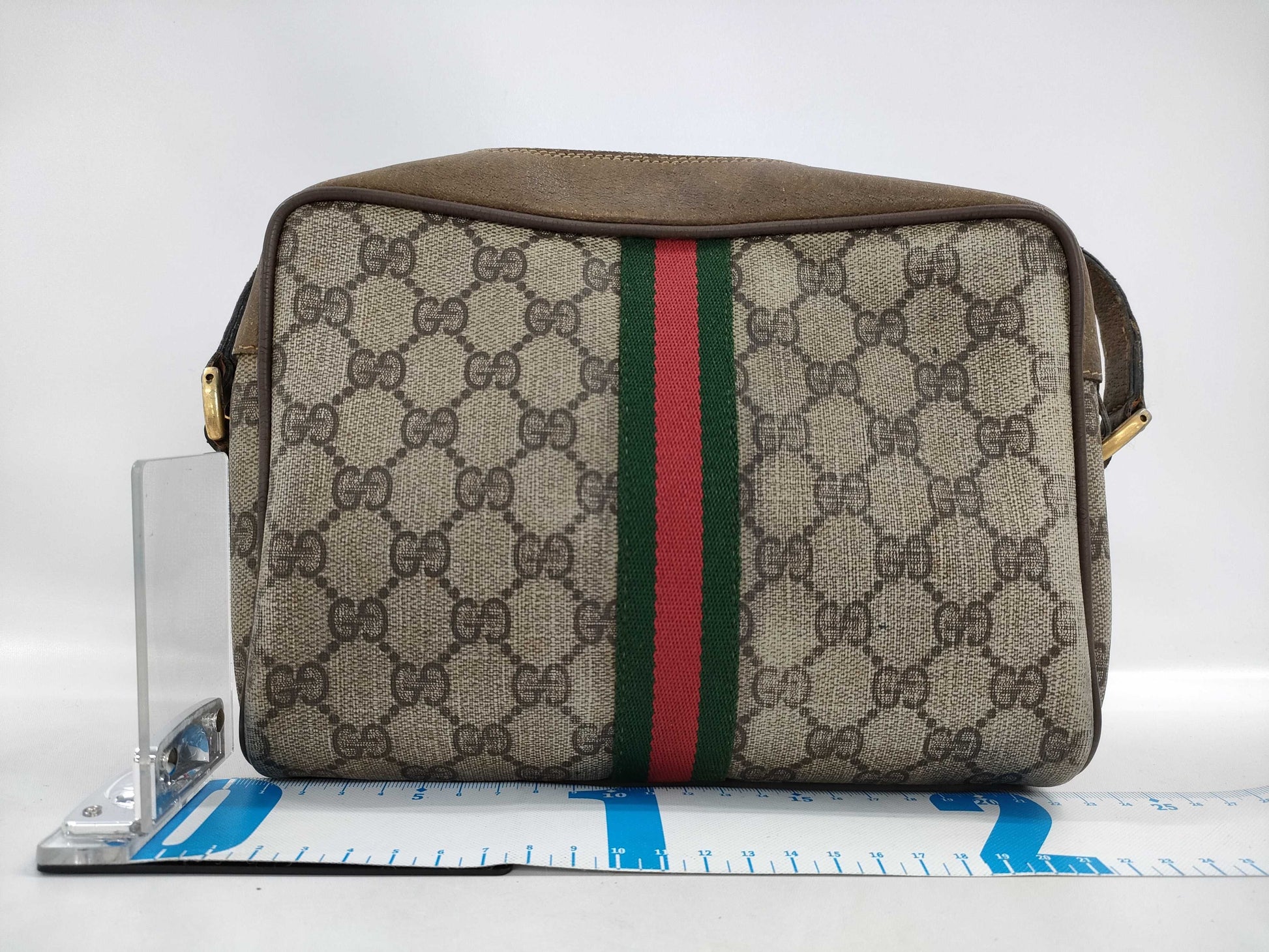 GUCCI Old Gucci Sherry Line Shoulder Bag